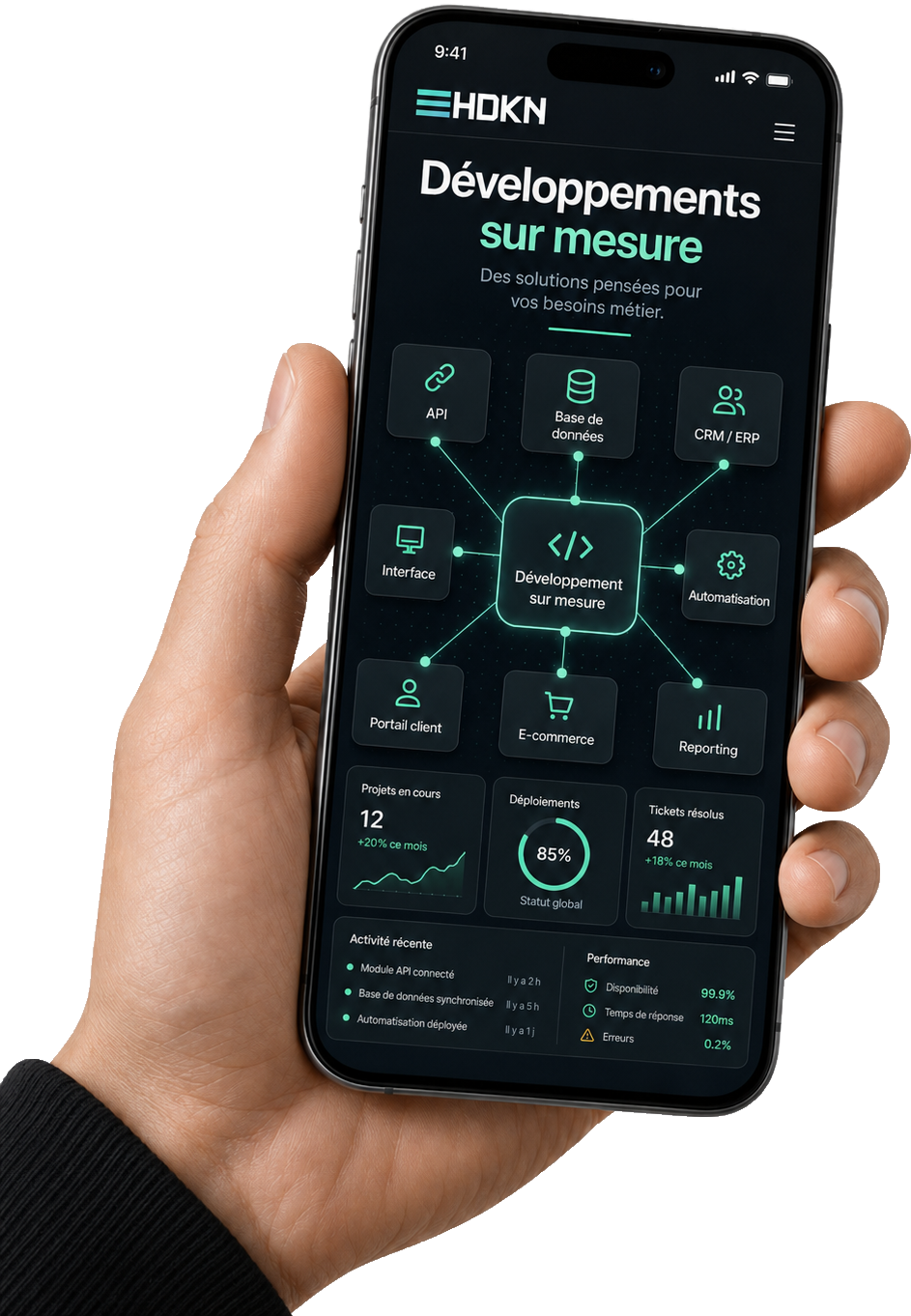 image developpement web sur mesure